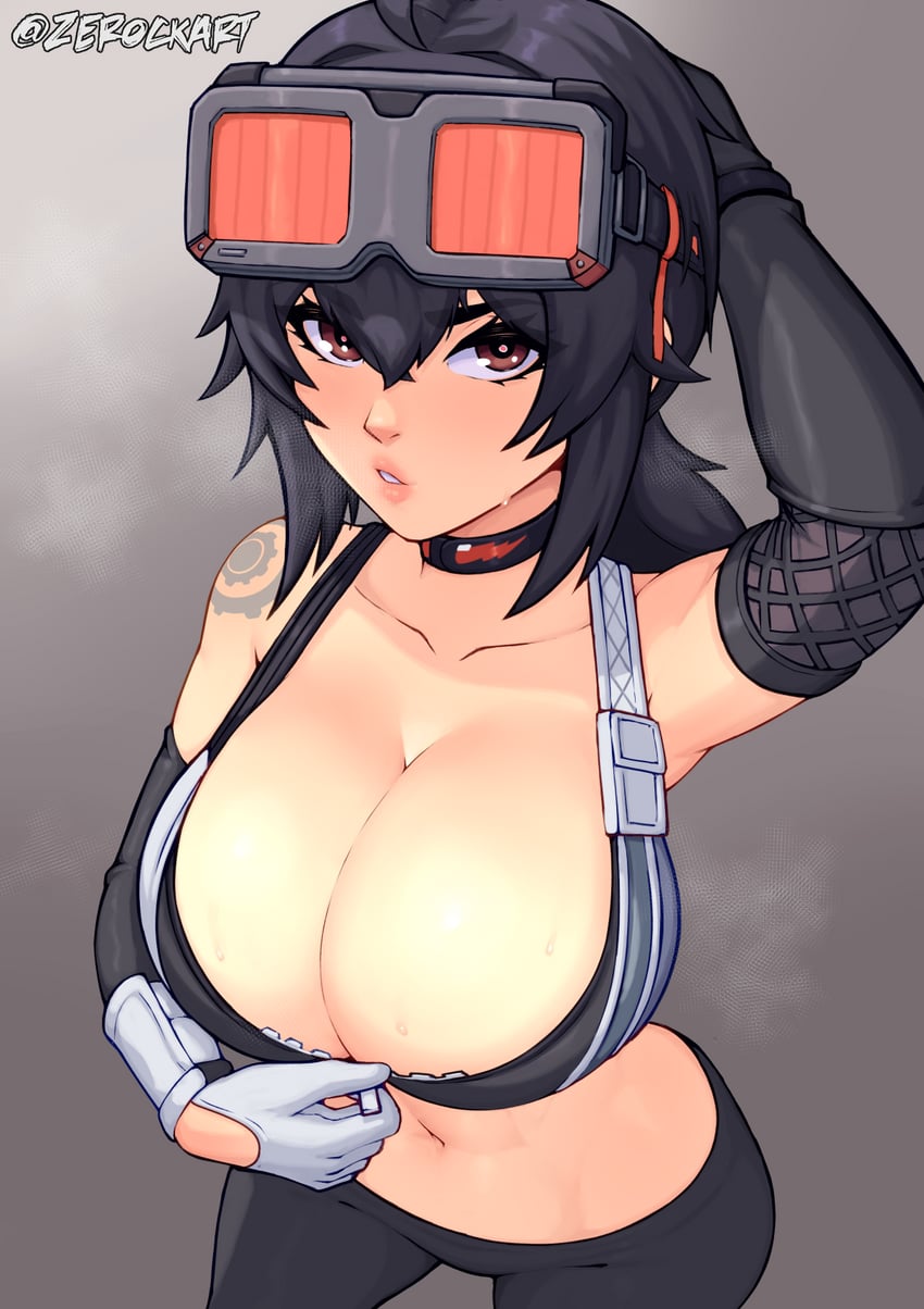 grace howard (zenless zone zero) drawn by zerock692
