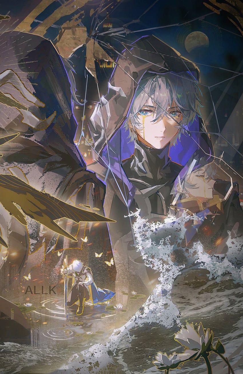 phainon and flame reaver of the deepest dark (honkai and 1 more) drawn by ming_zhentan_allk