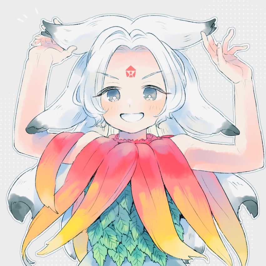 houjuu chimi (touhou and 1 more) drawn by r9nr9