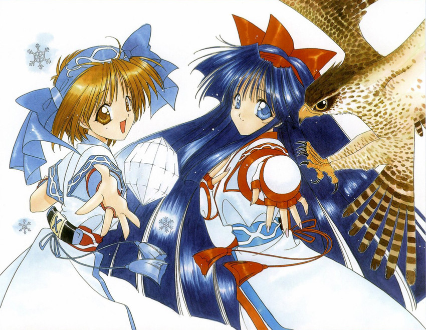 nakoruru, rimururu, mamahaha, and konril (samurai spirits and 1 more) drawn by nanase_aoi