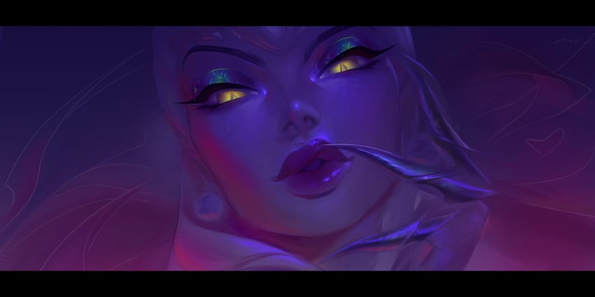 evelynn and k/da all out evelynn (league of legends) drawn by dawnatelloo