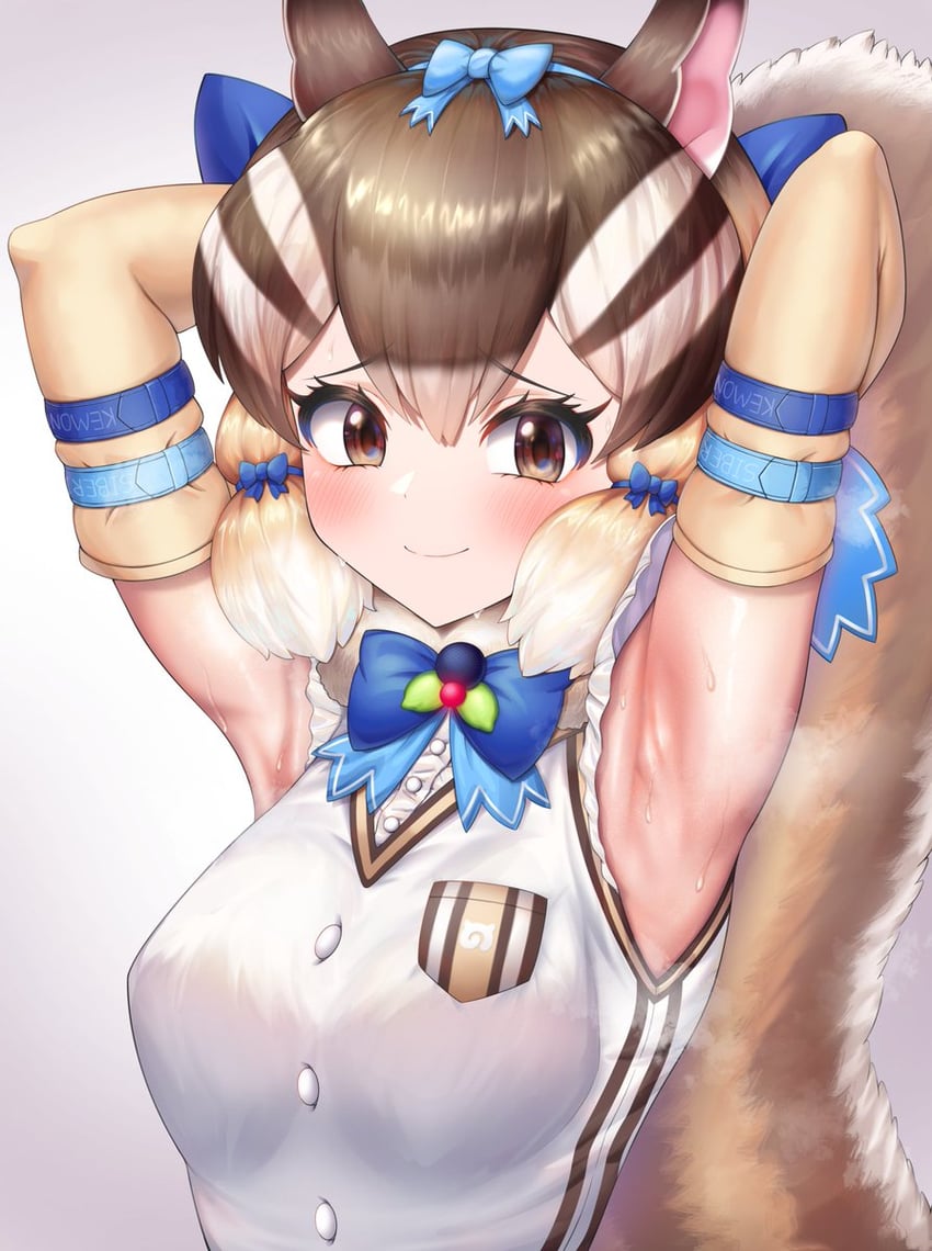 siberian chipmunk (kemono friends and 1 more) drawn by neukkom