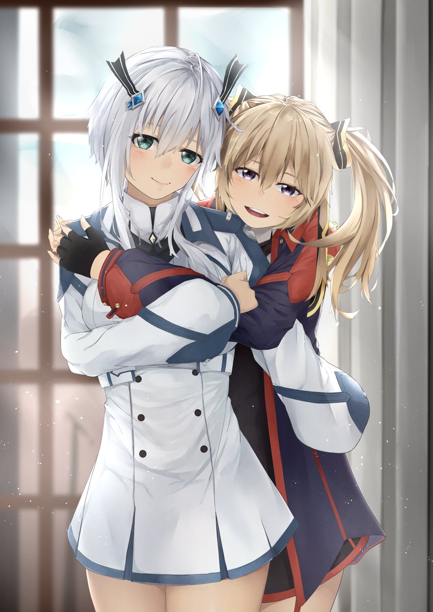 misha necron and sasha necron (maou gakuin no futekigousha) drawn by hojitya03