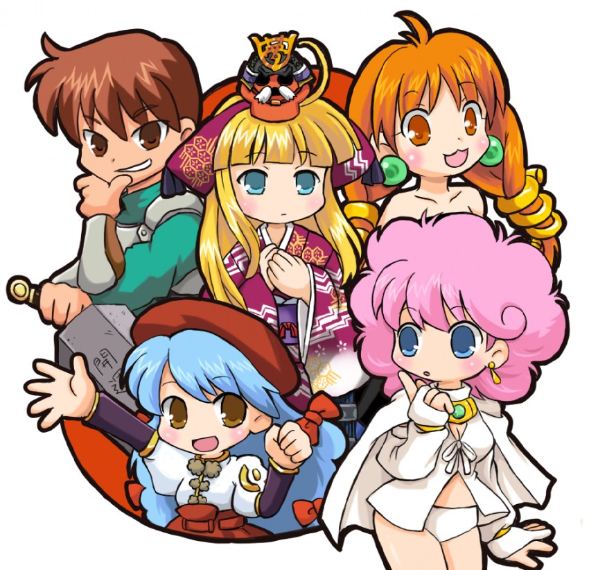 rance, sill plain, rizna lanfebit, athena02, and kopandon dot (rance) drawn by piko-yan