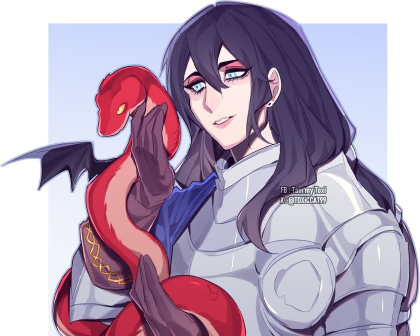 rellana twin moon knight (elden ring and 1 more) drawn by toxi_(toxiccat99)