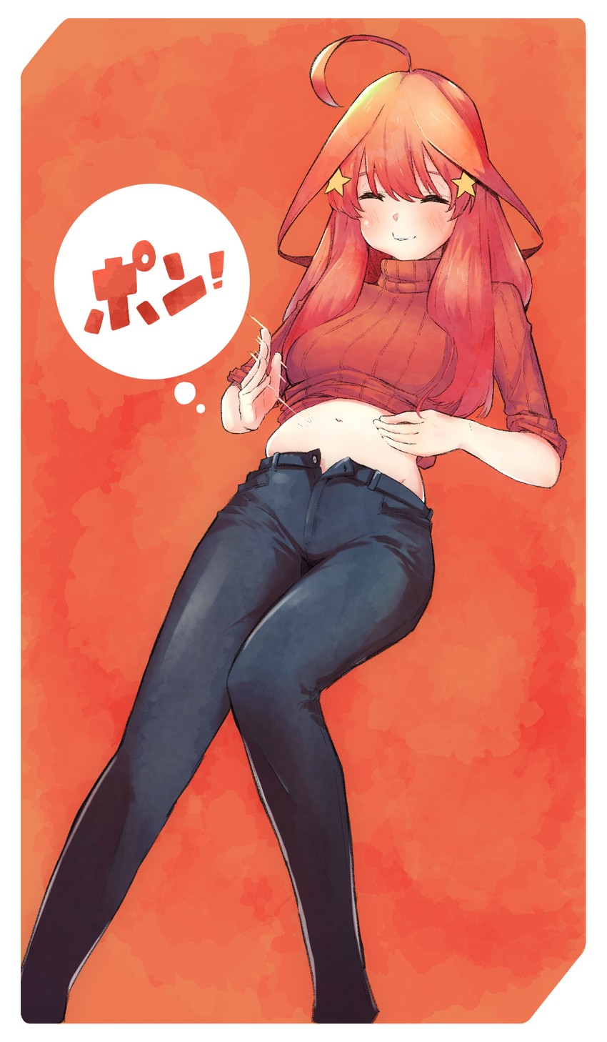 nakano itsuki (go-toubun no hanayome) drawn by bororo999
