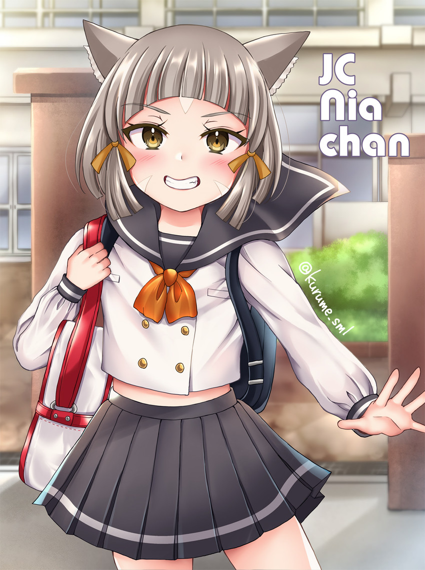 nia (xenoblade chronicles and 1 more) drawn by kurume_sml