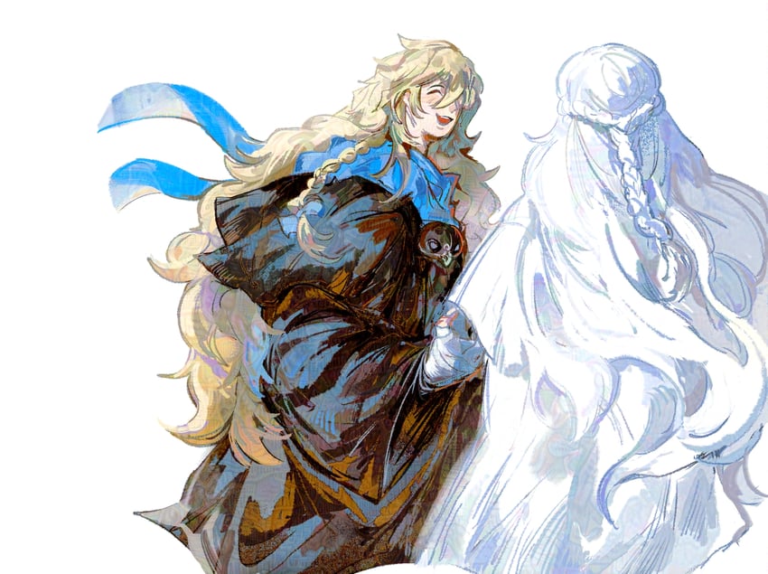 venat and azem (final fantasy and 1 more) drawn by temporoyales