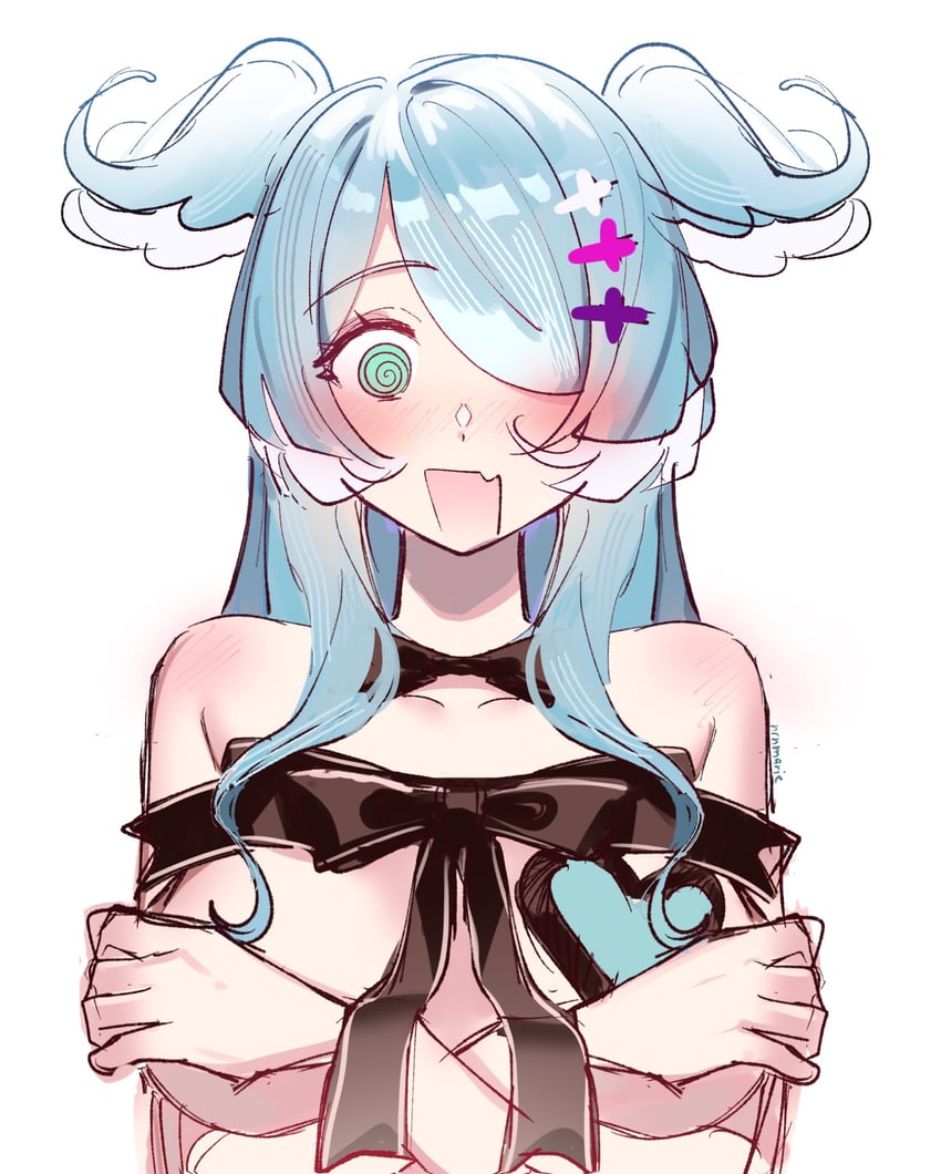 elira pendora (nijisanji and 1 more) drawn by nrnmarie
