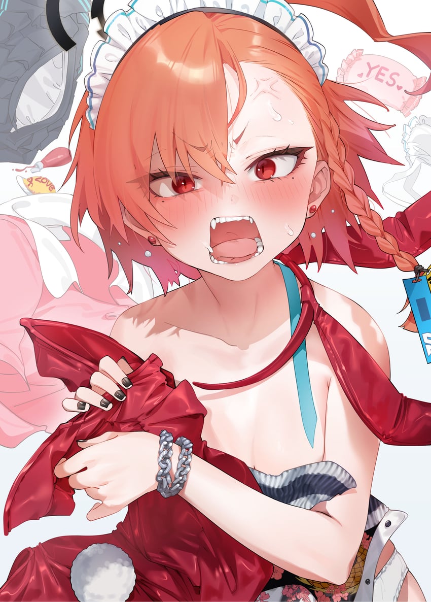 neru (blue archive) drawn by yanyo_(ogino_atsuki)