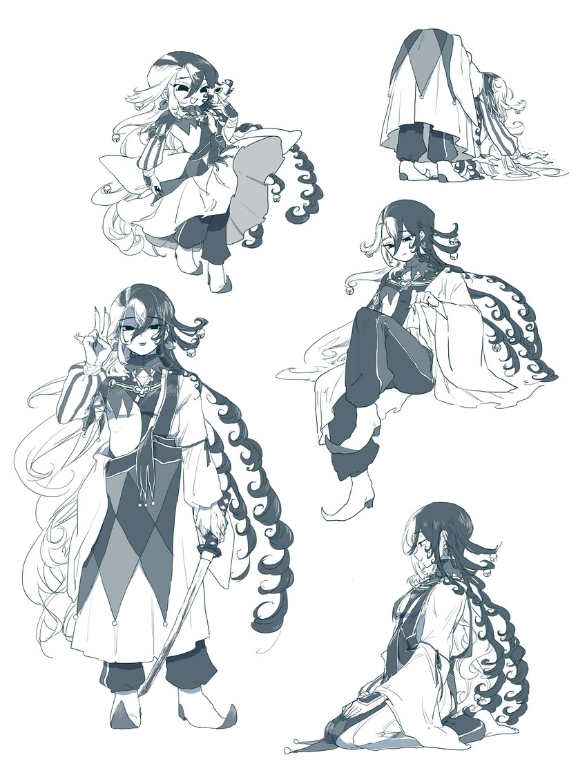 ashiya douman (fate and 1 more) drawn by paraphilia_moko
