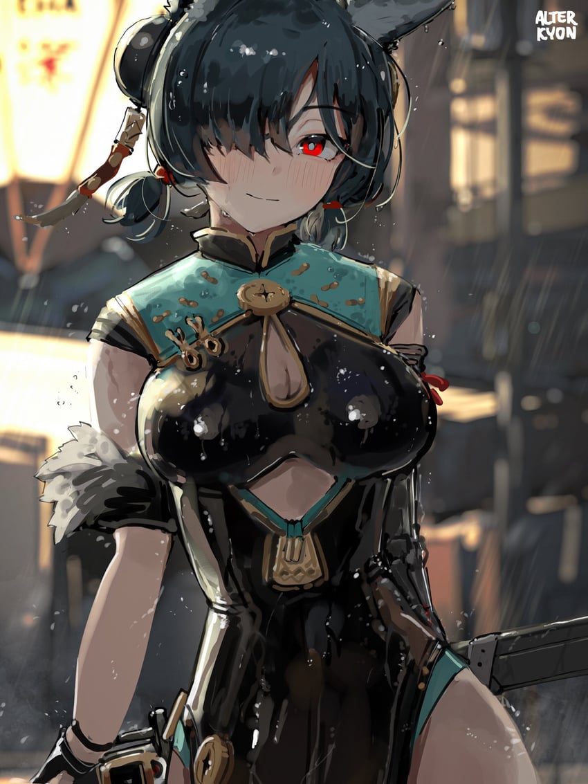 hoshimi miyabi and sweety (zenless zone zero) drawn by alterkyon