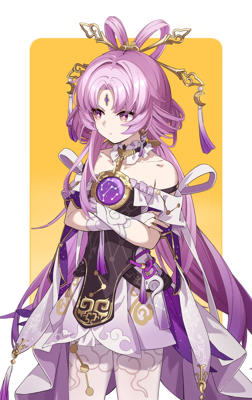 fu xuan (honkai and 1 more) drawn by man_ge