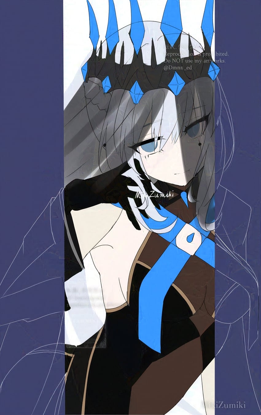 morgan le fay (fate and 1 more) drawn by zumiki