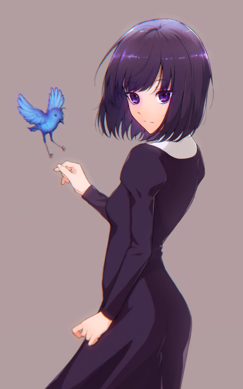 kuonji alice and lost robin rondo (mahou tsukai no yoru) drawn by shichiroku_(pixiv_25029782)
