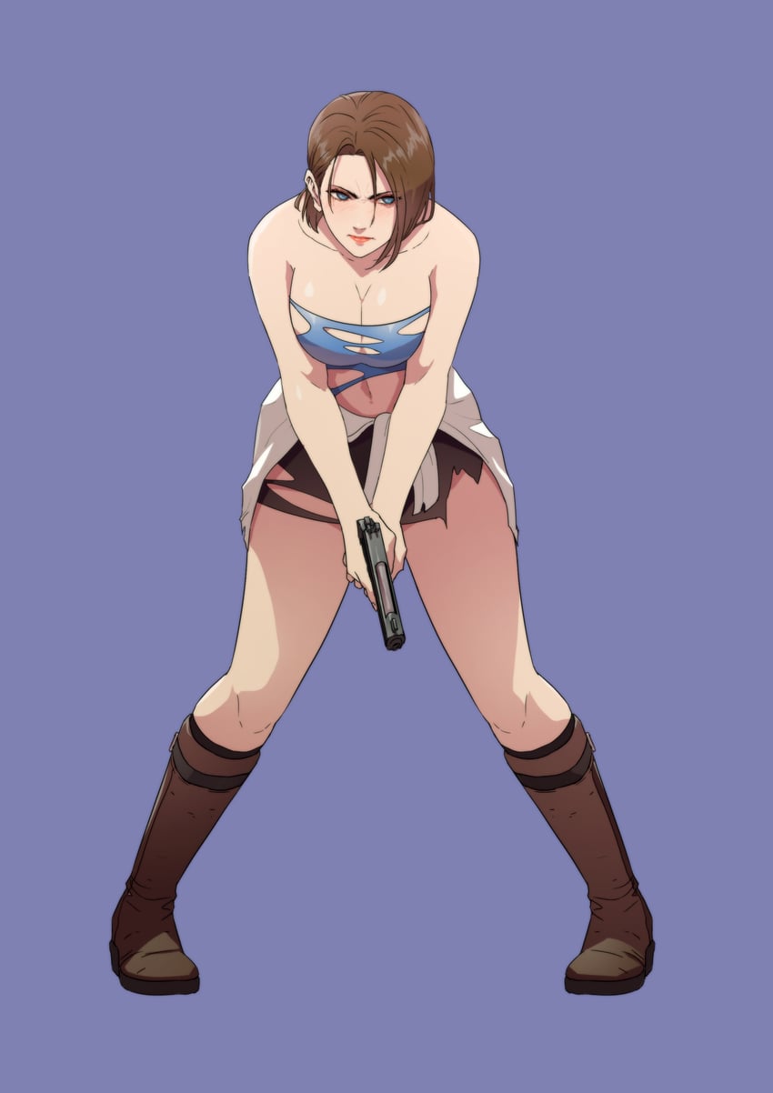 jill valentine (resident evil and 1 more) drawn by cirenk