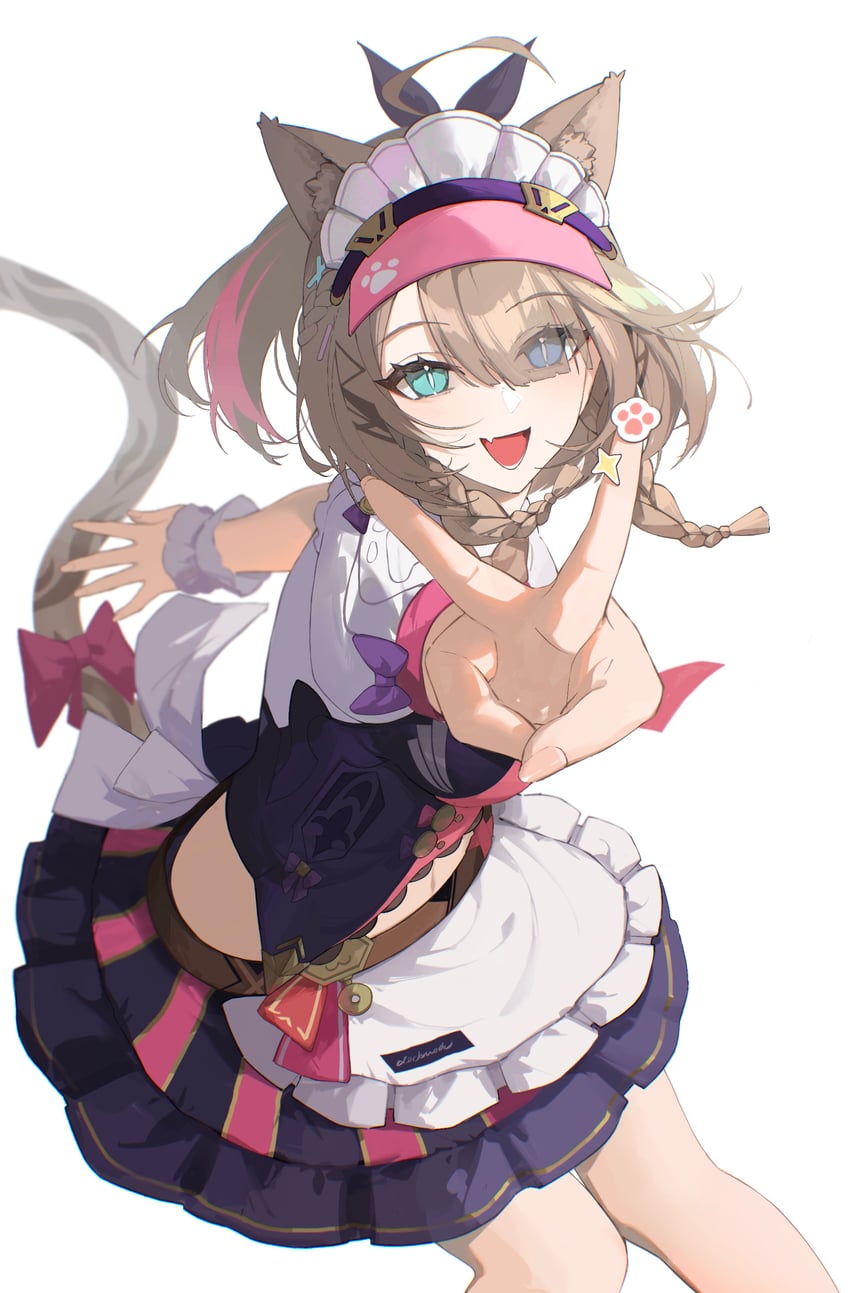pardofelis (honkai and 1 more) drawn by tutou_jiang