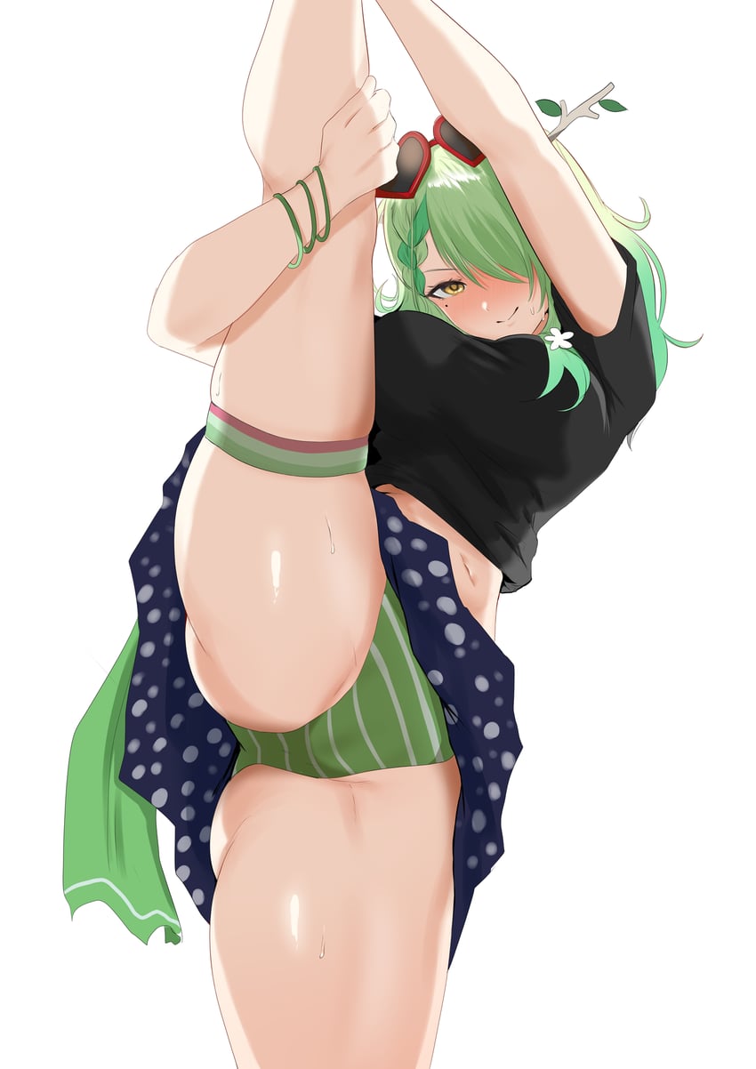 ceres fauna (hololive and 1 more) drawn by redi_(rasec_asdjh)