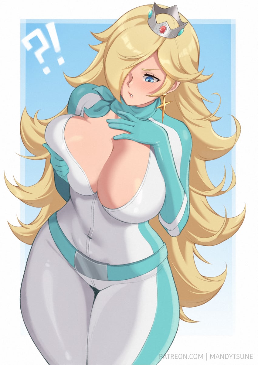 rosalina and biker rosalina (mario and 1 more) drawn by mandytsune