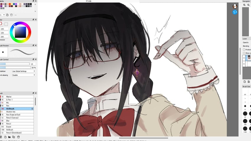 akemi homura (mahou shoujo madoka magica) drawn by axy_cang