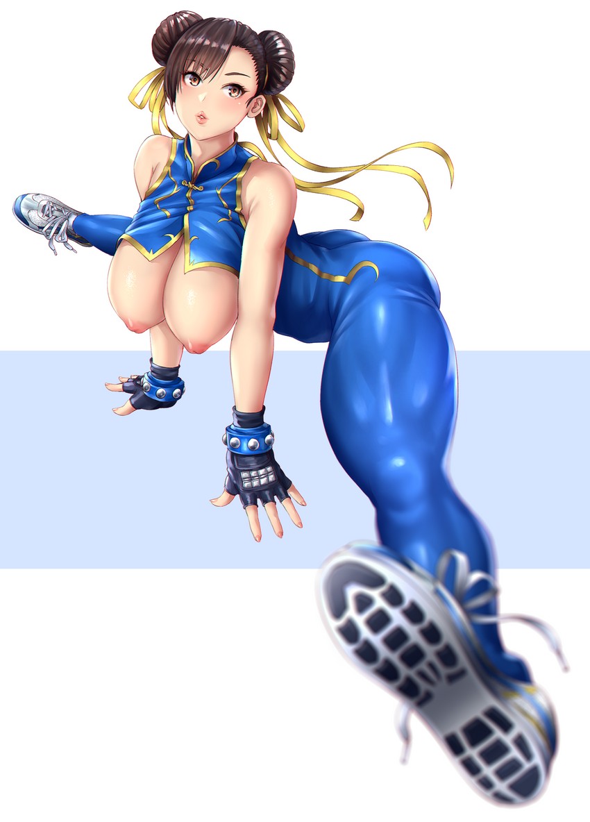 chun-li (street fighter and 1 more) drawn by kurone_rinka