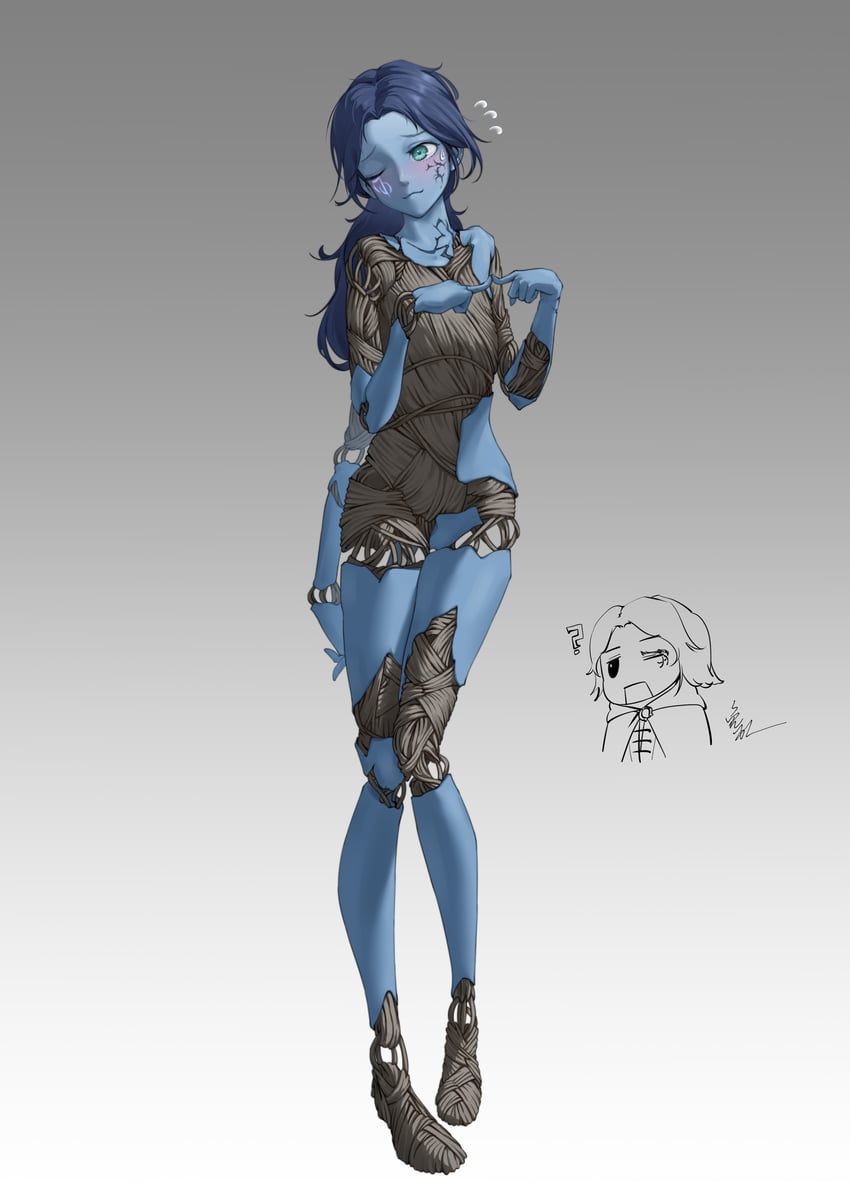ranni the witch and melina (elden ring) drawn by mian_li