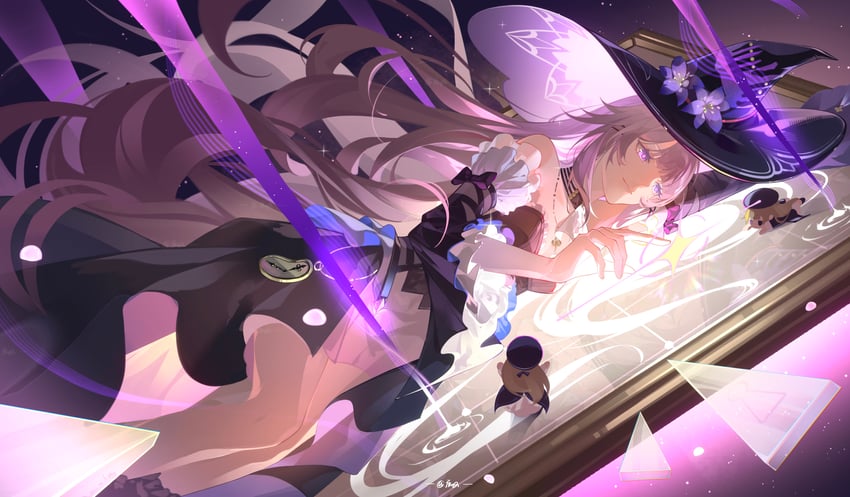 herta and the herta (honkai and 1 more) drawn by misansan