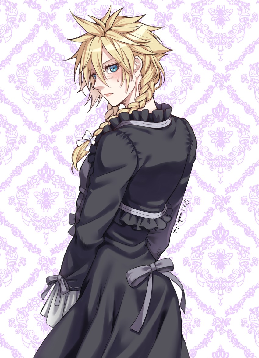 cloud strife (final fantasy and 2 more) drawn by furofuki_daikon