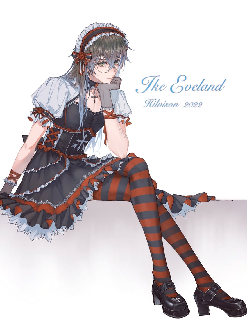 ike eveland (nijisanji and 1 more) drawn by hilvison1