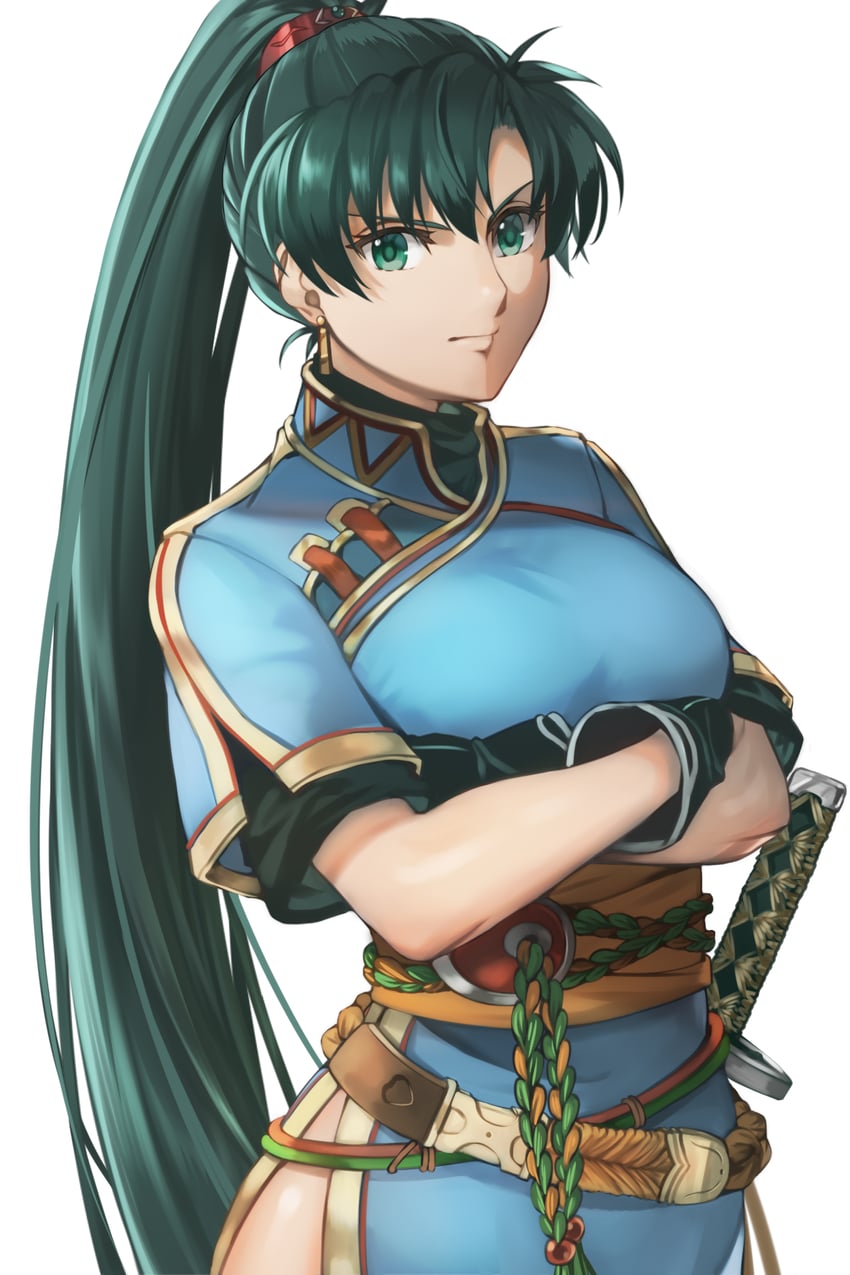 lyn (fire emblem and 1 more) drawn by delsaber