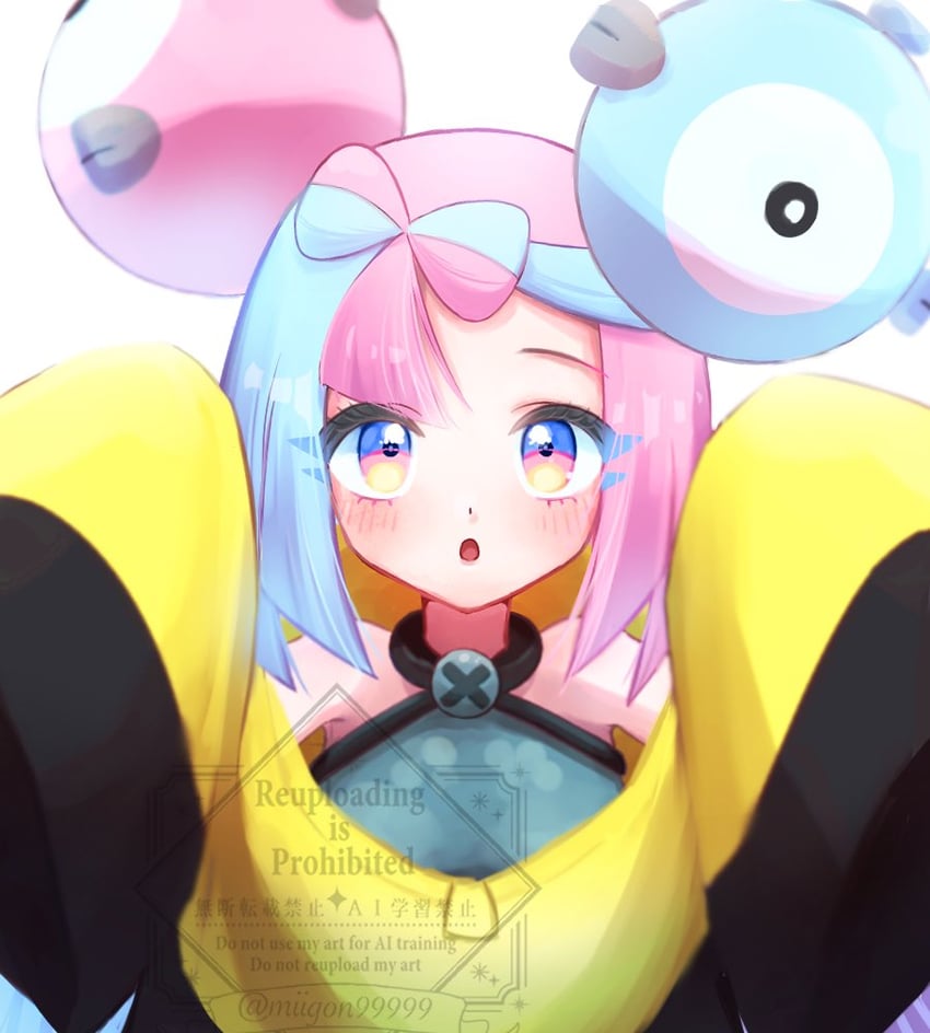 iono (pokemon and 1 more) drawn by yngon_(hwxf5232)