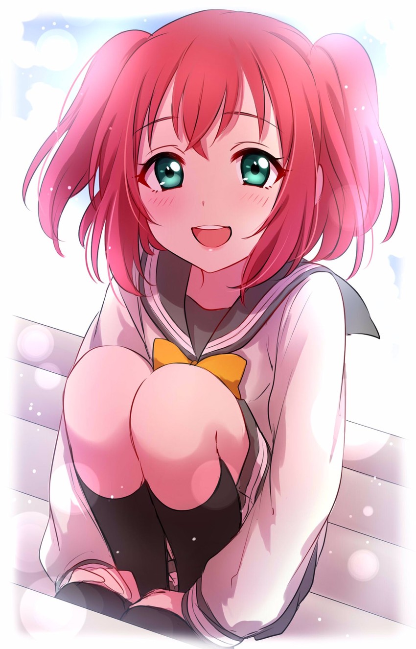 kurosawa ruby (love live! and 1 more) drawn by sekina