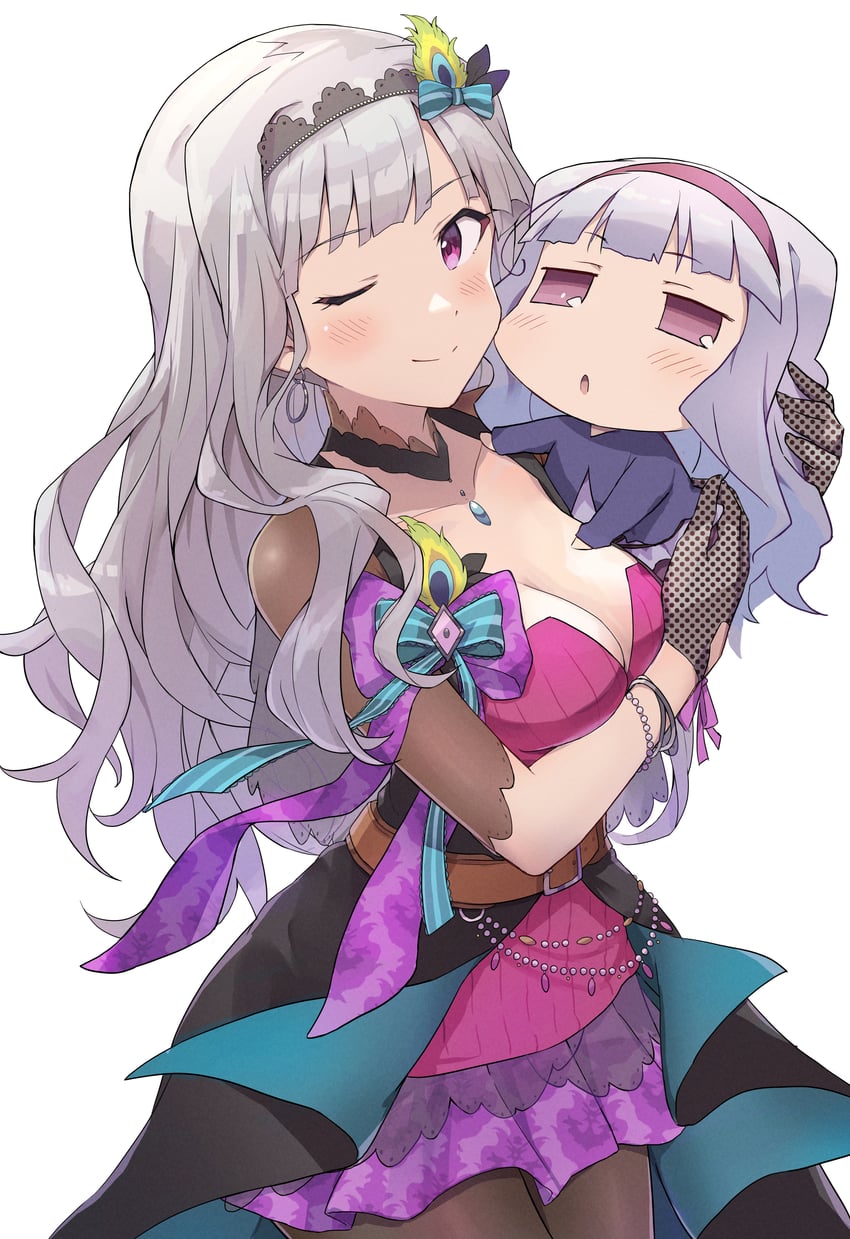 shijou takane and takanya (idolmaster and 2 more) drawn by shuucream_(syuichi)