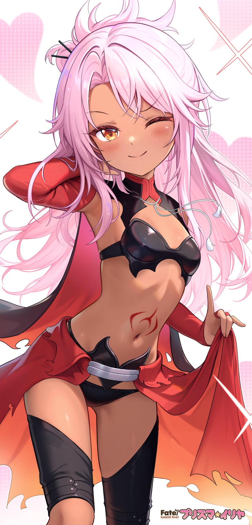 chloe von einzbern (fate and 1 more) drawn by aviary