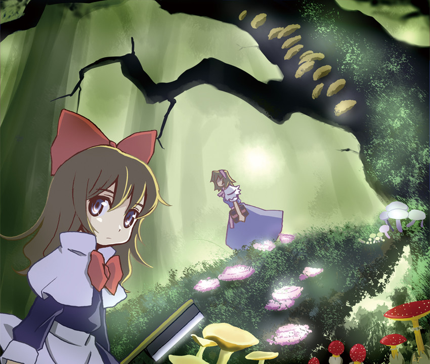 alice margatroid and shanghai doll (touhou) drawn by hasegawa_keita