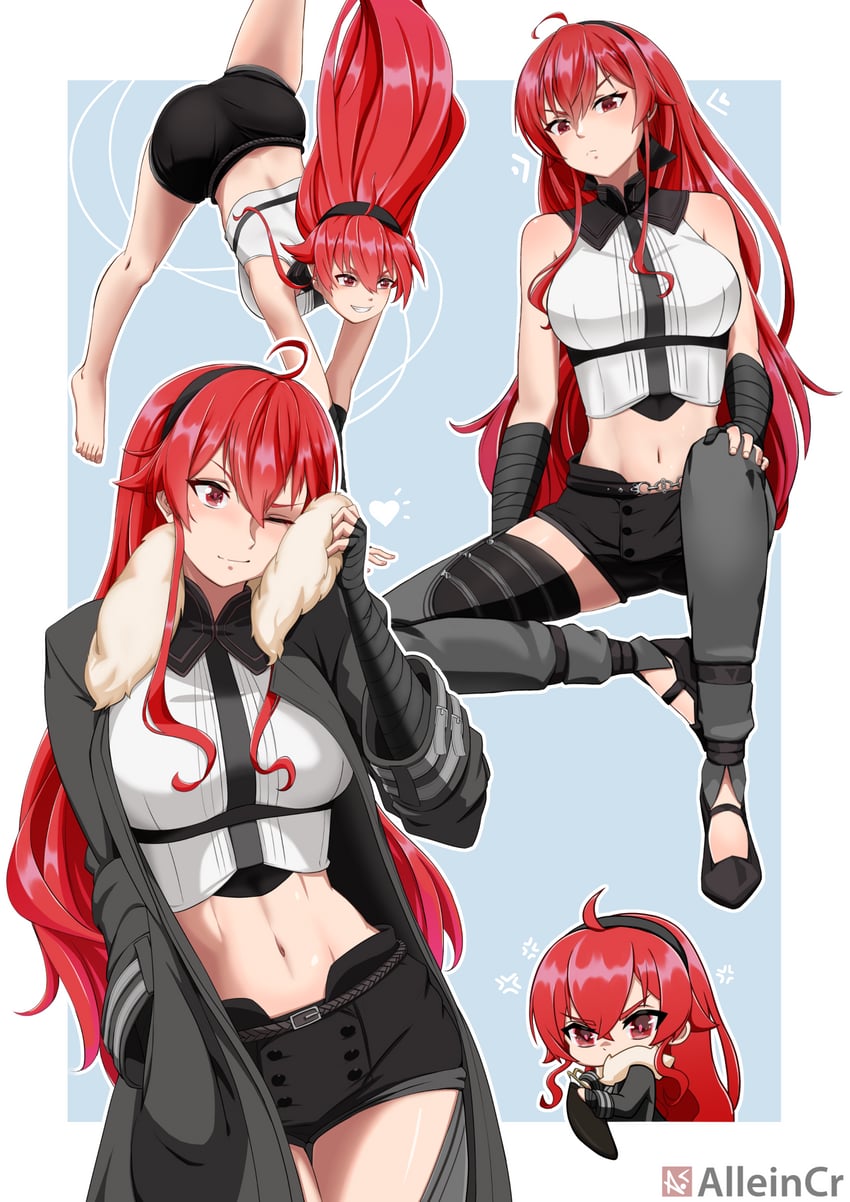 eris greyrat (mushoku tensei) drawn by alleincr
