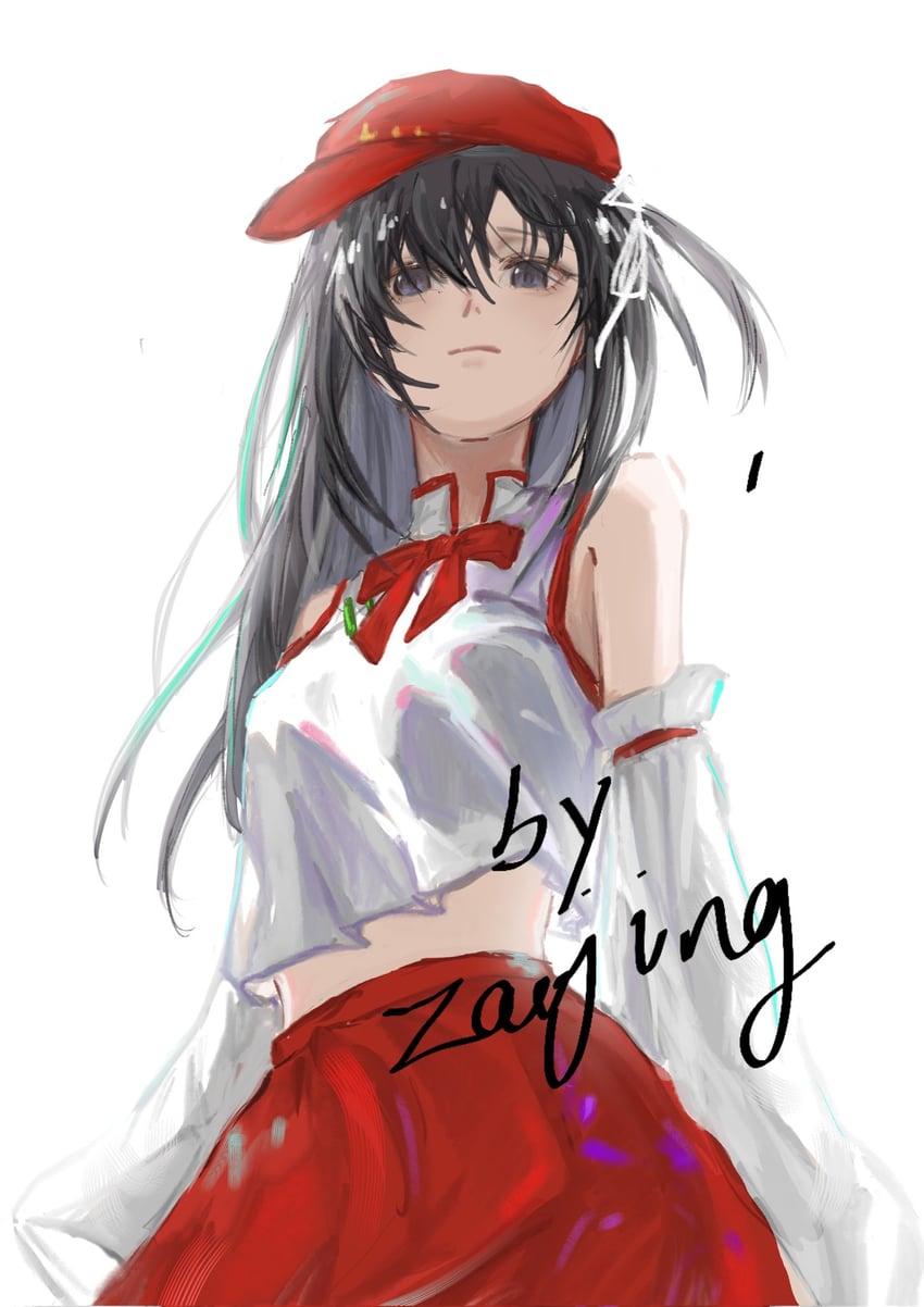 label girl (touhou and 1 more) drawn by jsnttzzj