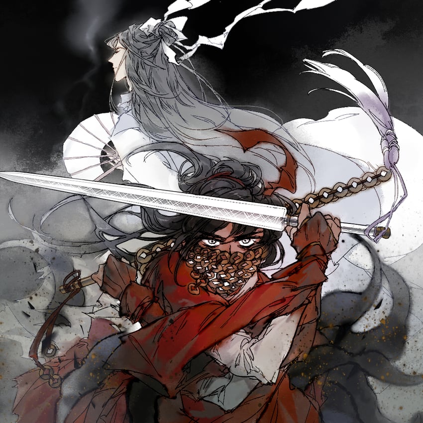 li huowang and zhuge yuan (dao gui yi xian) drawn by deepsleepless