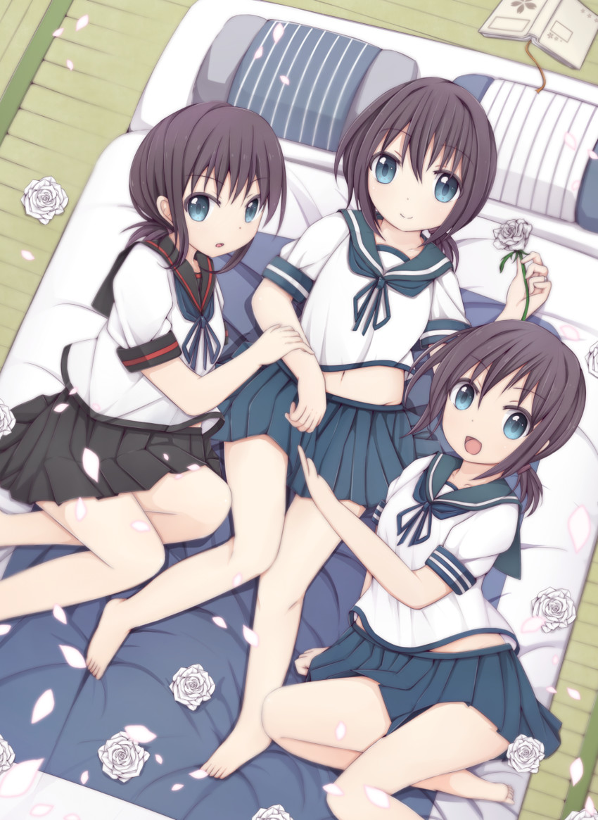 fubuki and fubuki kai ni (kantai collection) drawn by codemofel