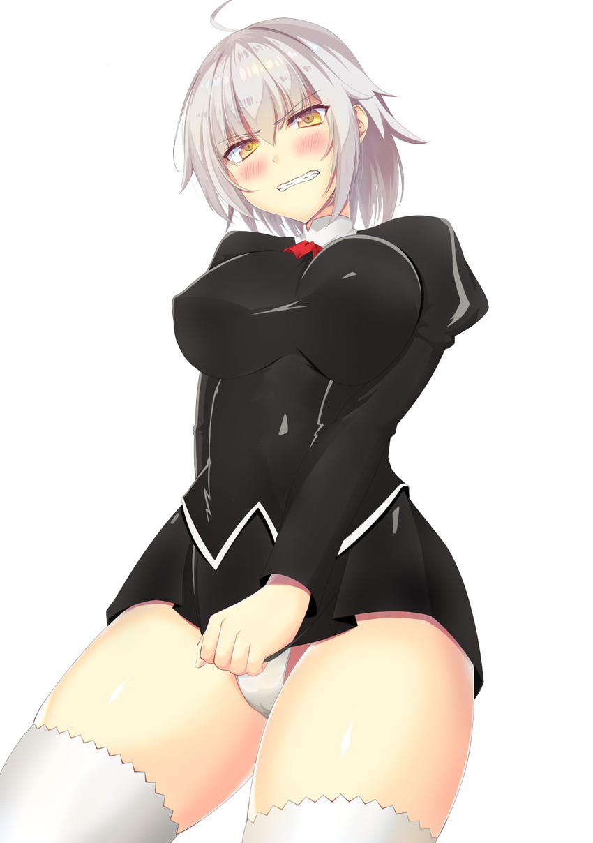 jeanne d'arc alter and black delmo (fate and 3 more) drawn by u-ta