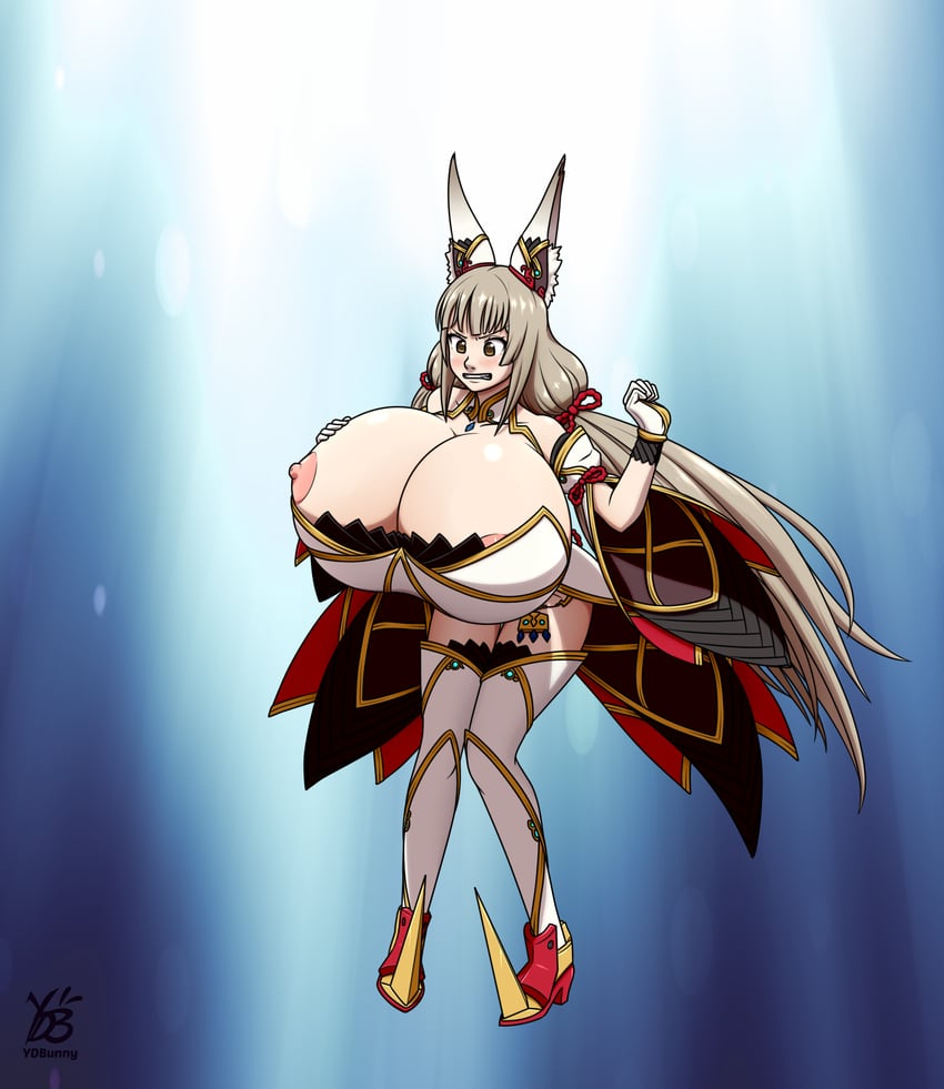 nia (xenoblade chronicles and 1 more) drawn by ydbunny