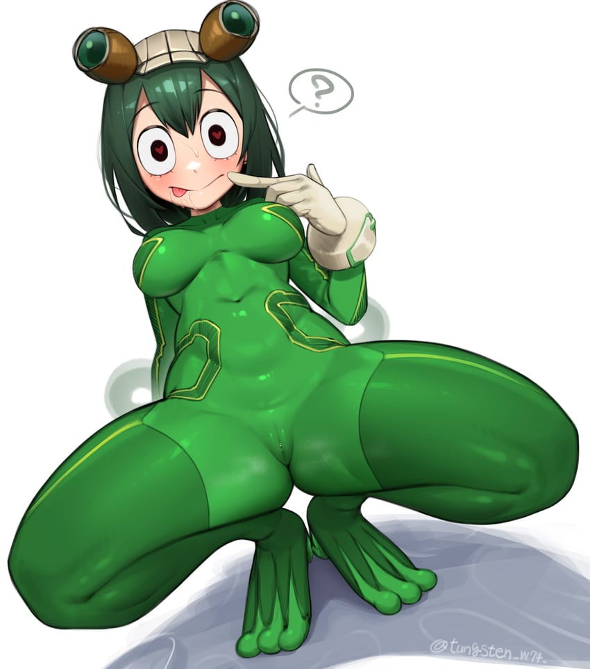 asui tsuyu (boku no hero academia) drawn by tungsten_(kwfr4544)