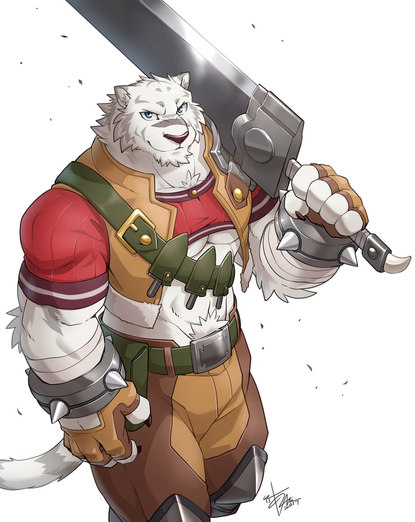 mercenary (zero kara hajimeru mahou no sho) drawn by arashi_takemoto