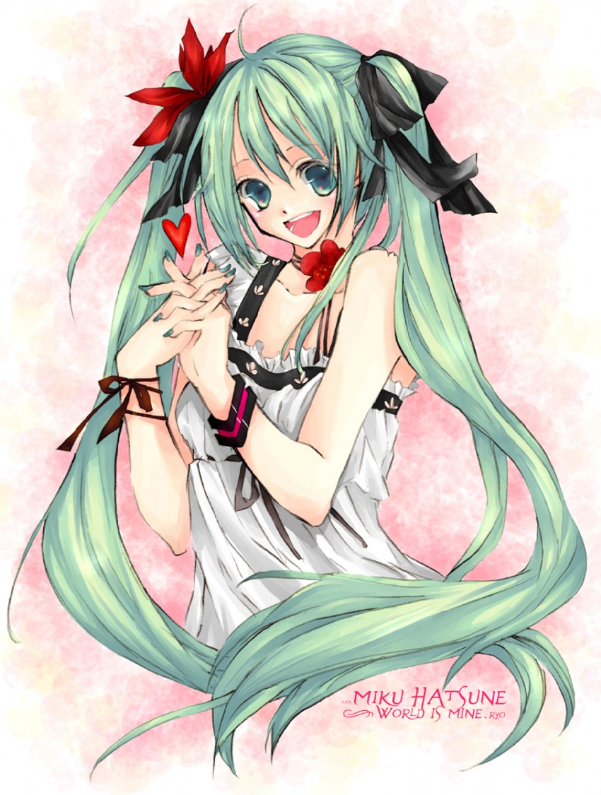 hatsune miku (vocaloid and 1 more) drawn by dalzzam