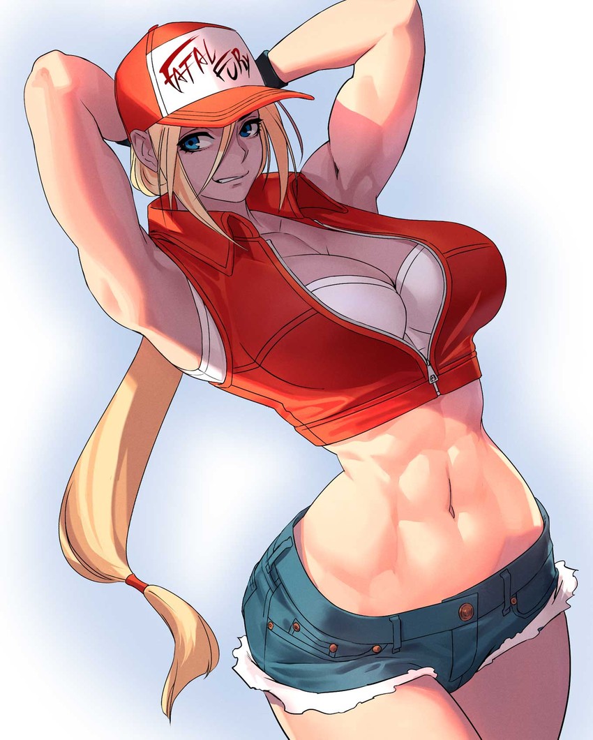 terry bogard (the king of fighters and 3 more) drawn by ogami