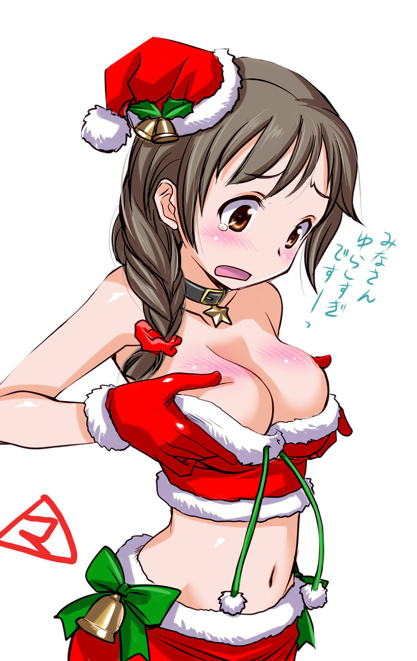 senkawa chihiro (idolmaster and 1 more) drawn by mercy_rabbit