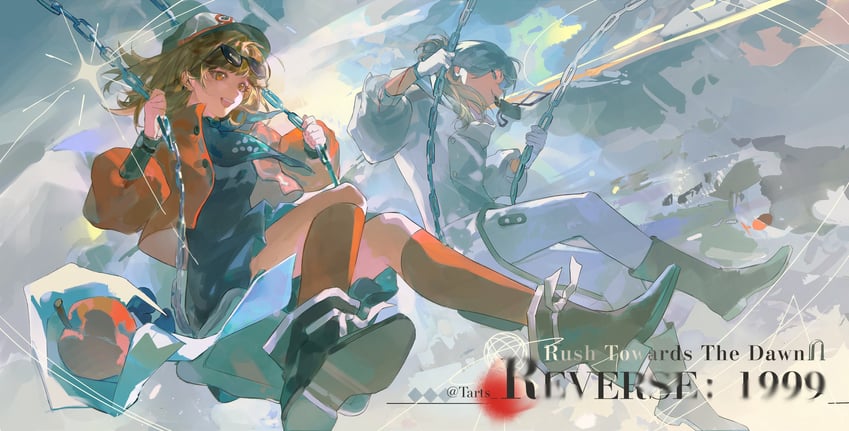regulus, apple, and medicine pocket (reverse:1999) drawn by yi_fen_ta