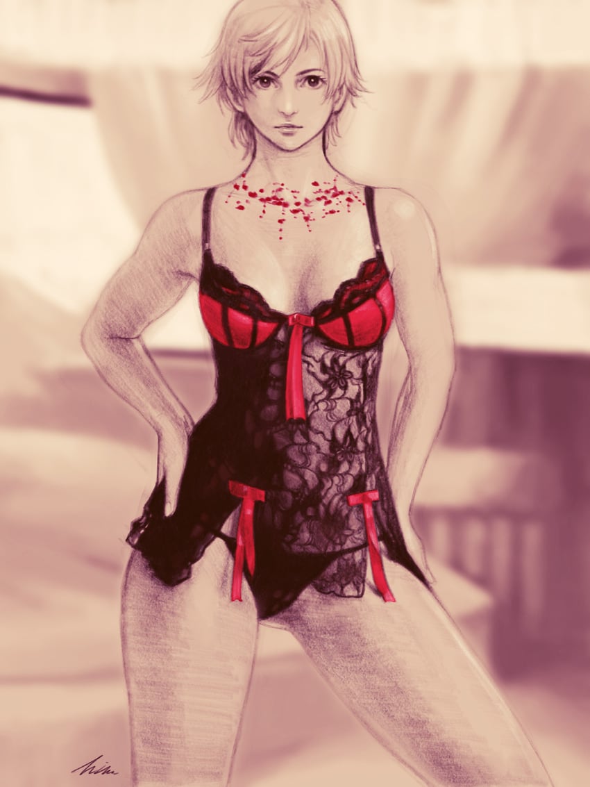 sherry birkin (resident evil and 1 more) drawn by himura_(him-la)