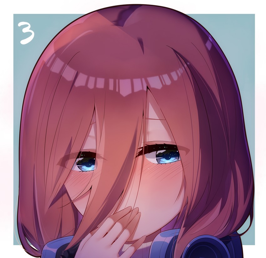 nakano miku (go-toubun no hanayome) drawn by ddt_(darktrident)