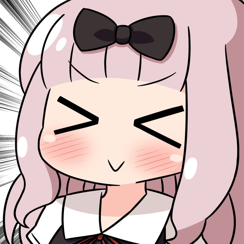 fujiwara chika (kaguya-sama wa kokurasetai ~tensai-tachi no renai zunousen~) drawn by hana_kazari
